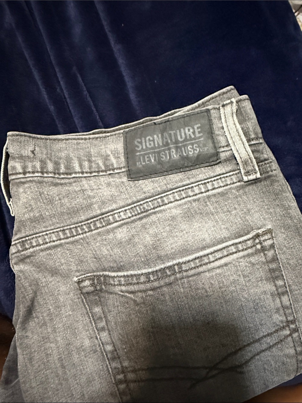 Levi's Men's Slim Straight Grey Jeans